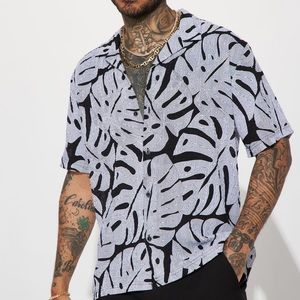 Fashion Nova Men Cuban Shirt